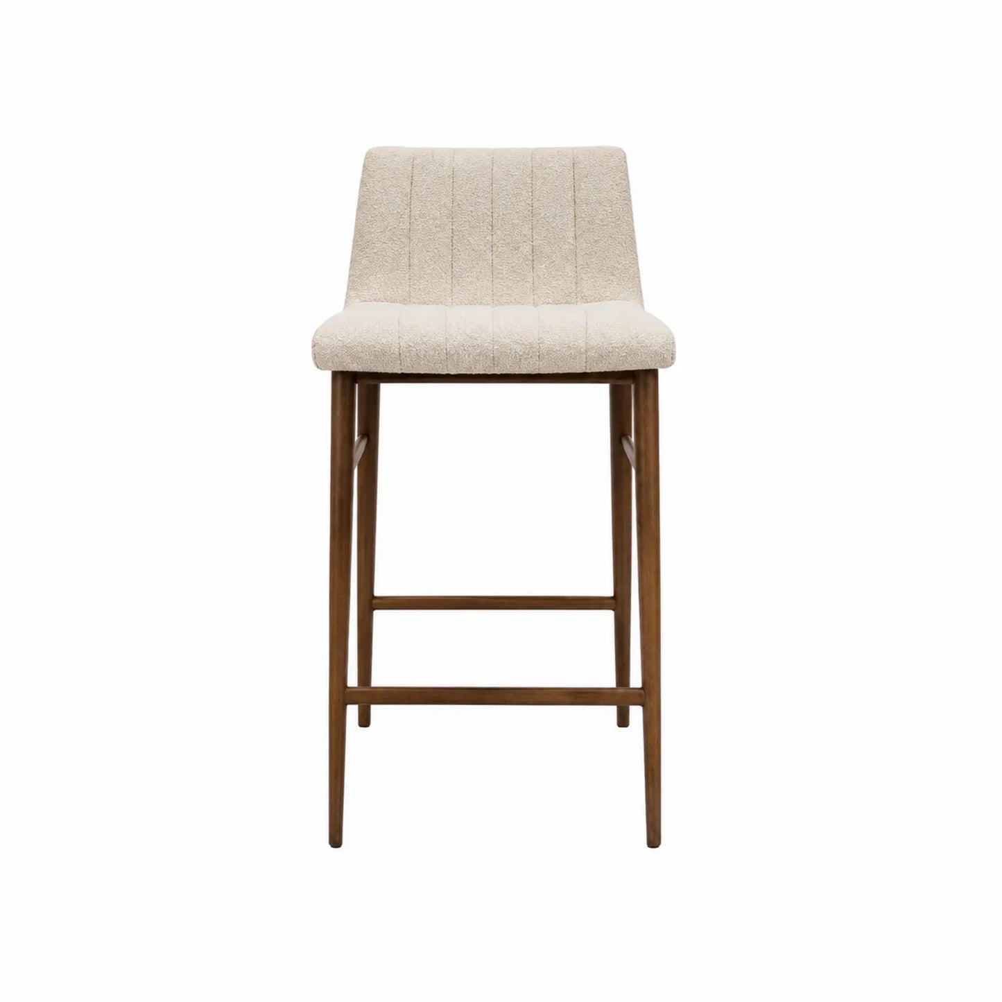 Barhocker Polyester Beige Holz